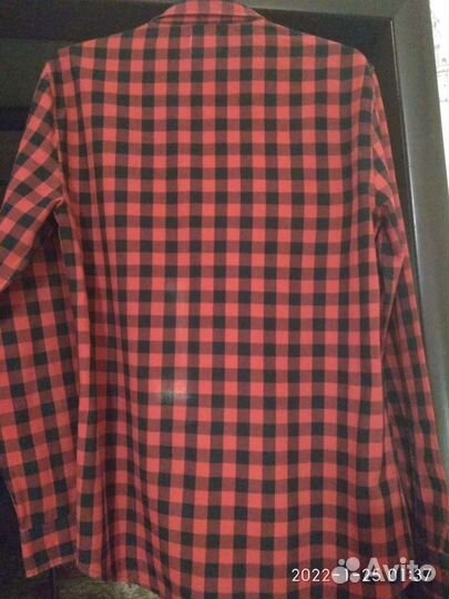 Мужская рубашка в клетку