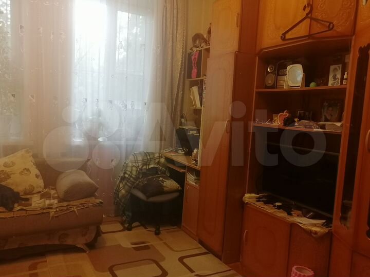 Комната 18,8 м² в 1-к., 1/2 эт.