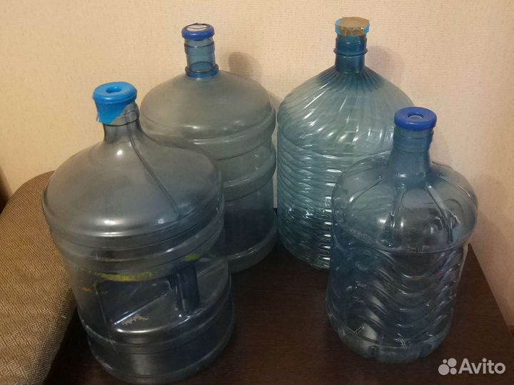 Бутыль для кулера или помпы 19 и 11 литров