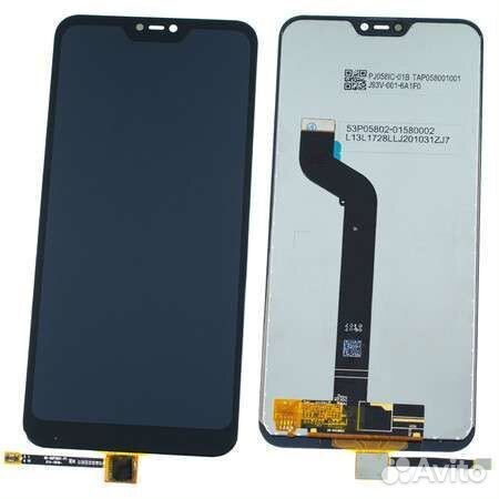Дисплей для Xiaomi Redmi 6 Pro/Mi A2 Lite Чёрный
