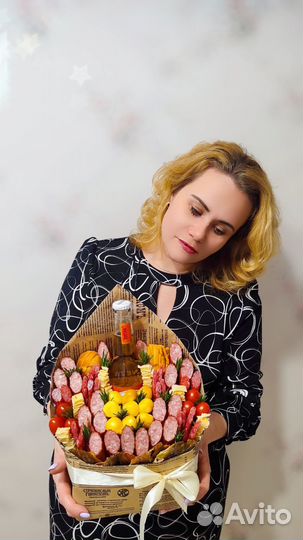 Мужские букеты съедобные/ мужу / брату/ коллеге