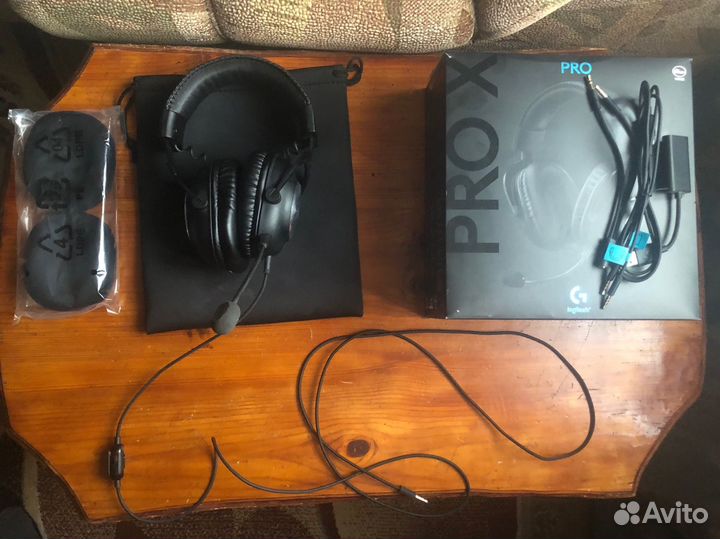 Наушники гарнитура logitech pro x