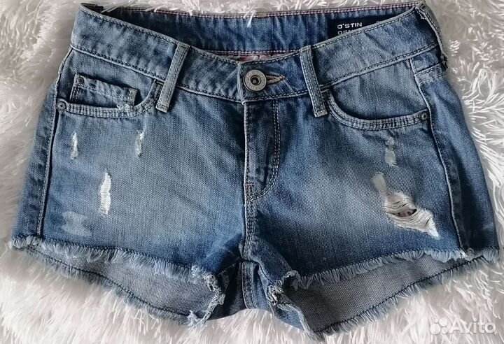 Шорты джинсовые