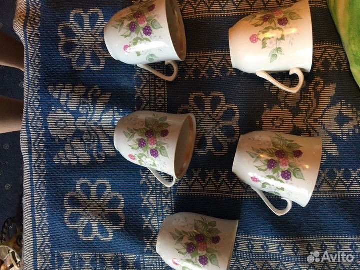 Бокалы 5 штук советского производства