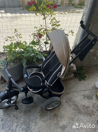 Велосипед с родительской ручкой