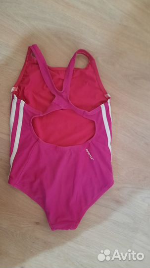 Купальник слитный для девочки adidas