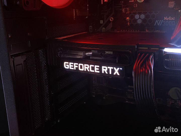Игровой пк RTX 3060ti, Ryzen 5500