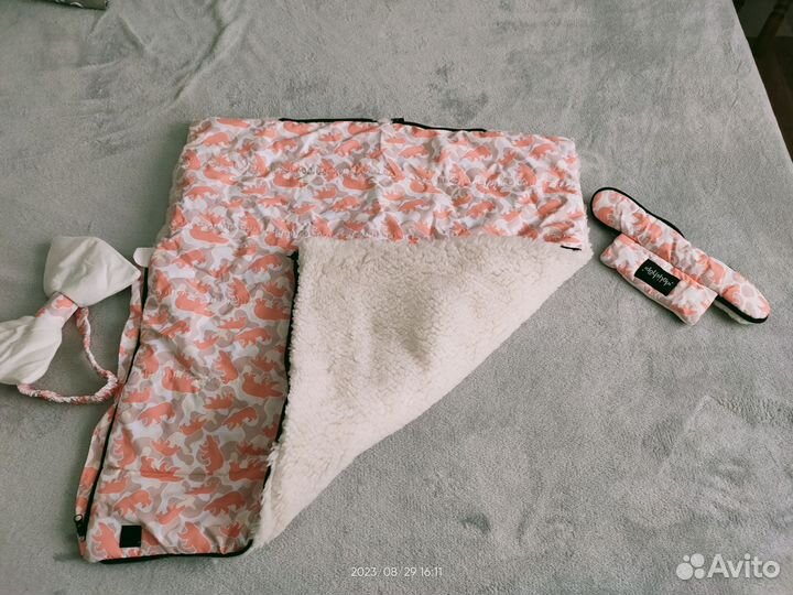 Конверт на выписку, прогулку, теплый