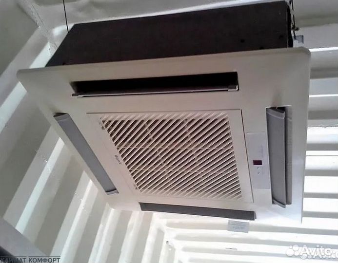 Кассетный кондиционер Rovex 36 на 105 кв.м