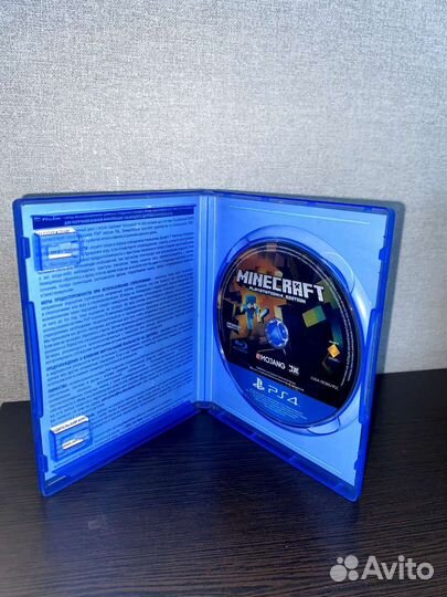 Диски на ps4 майнкрафт