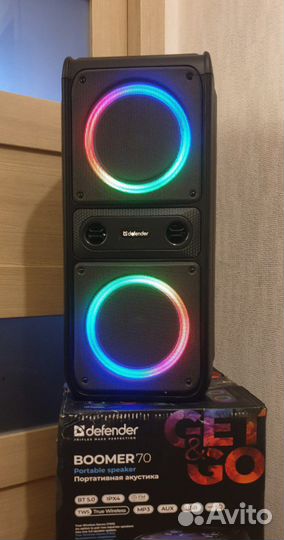 Новая блютуз колонка Defender Boomer 70