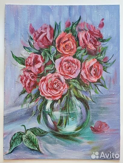 Картина акрилом