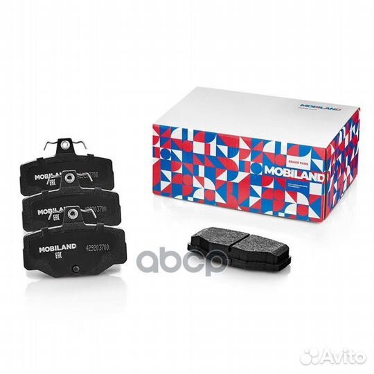 Колодки тормозные дисковые задние (4 шт.) с п/ш