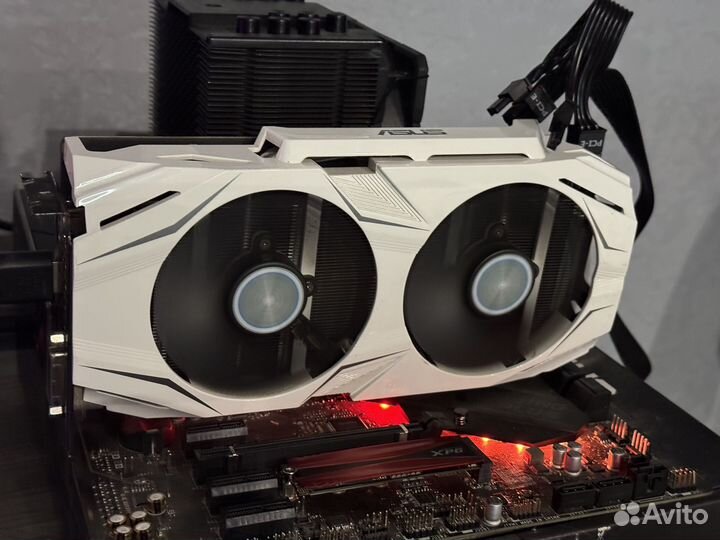 Видеокарта asus GeForce GTX 1060 3gb dual OC