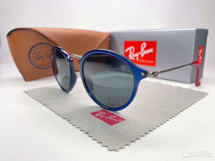 Очки Ray Ban Ferrari 2447 VIP Черные Стекло