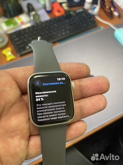Apple watch se 44 mm nike серия