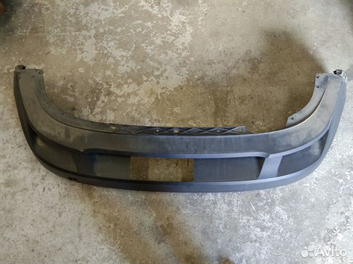 Нижняя часть заднего бампера Шкода Кодиак