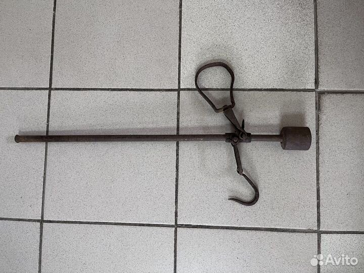 Старинный безмен.чаша хохлома СССР