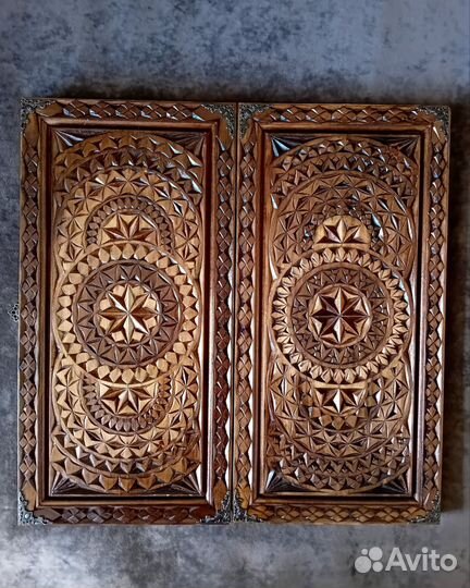 Нарды резные ручной работы