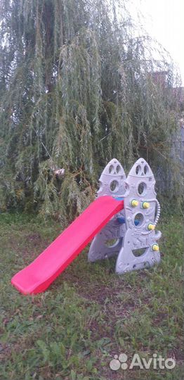 Горка детская, пластиковая