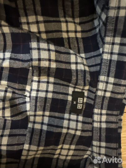 Рубашка мужская Uniqlo хлопок