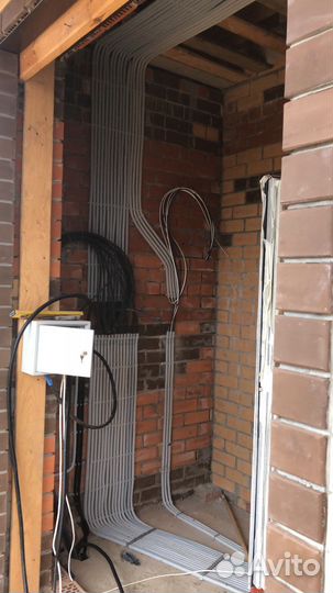 Монтаж электрики и слаботочки