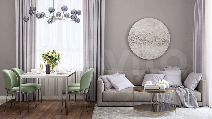 3-к. квартира, 53,1 м², 11/15 эт.