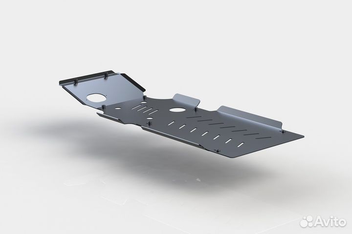 Защита картера двигателя и кпп BMS Тойота Ленд Кр