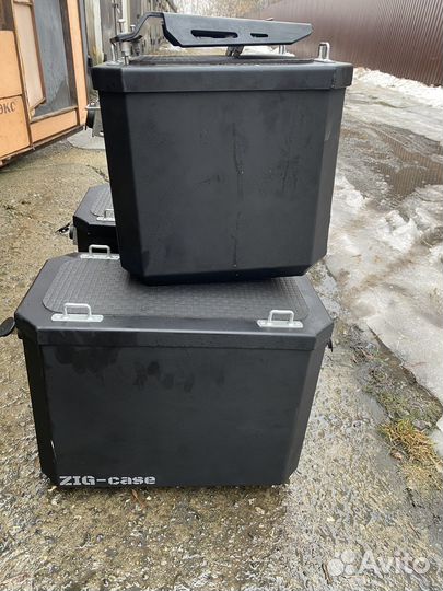 Кофры BMW R1200GS LC Zig Case металлические