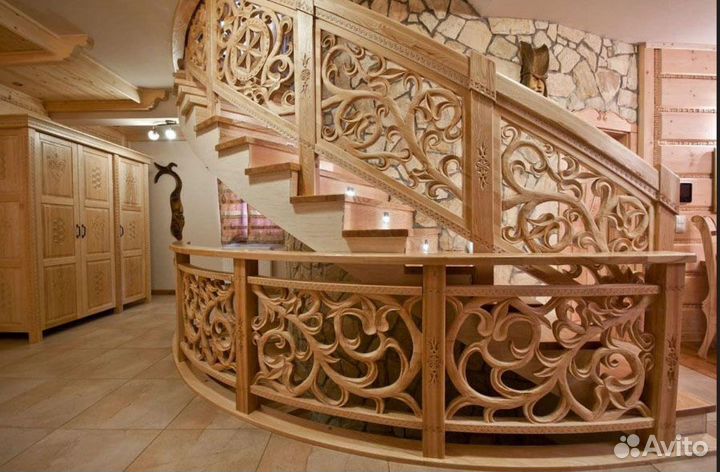 Фрезеровка деревянных изделий роботом kuka 210