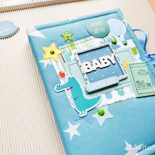 Первый альбом малыша ручной работы