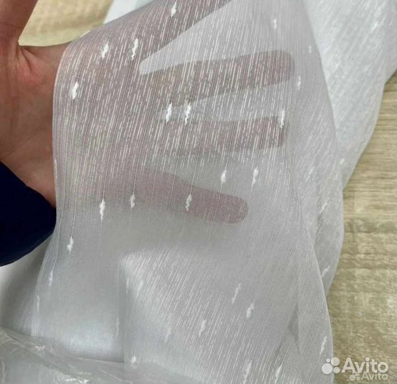 Тюль 5 м на ленте. Турция