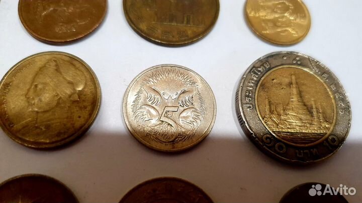 Монеты разных стран (иностранные)