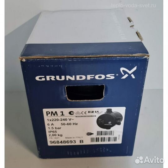 Реле давления grundfos PM1 1,5 бар 96848693