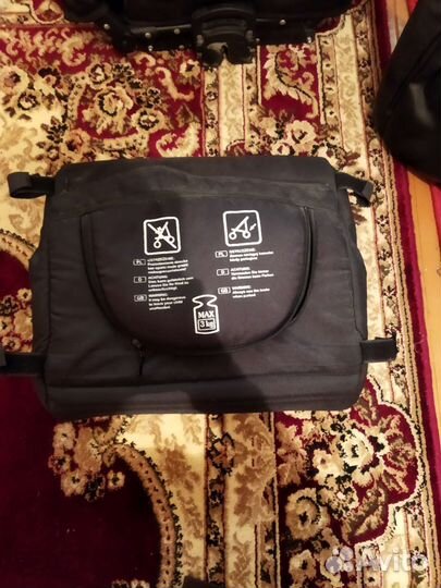 Коляска 2 в 1 эко кожа