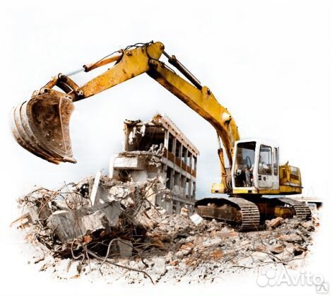 Демонтаж зданий и сооружений любых видов