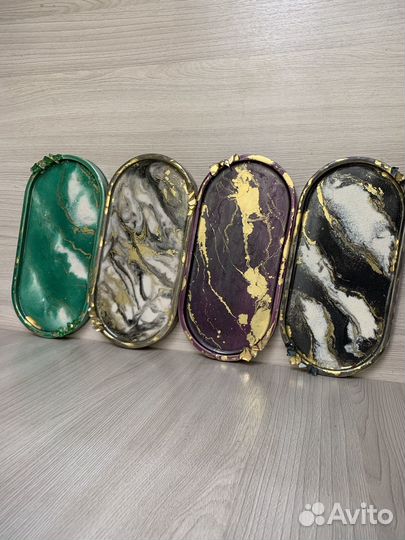 Тарелки из смолы