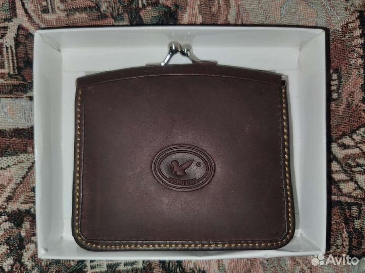 Кошелек кожаный новый