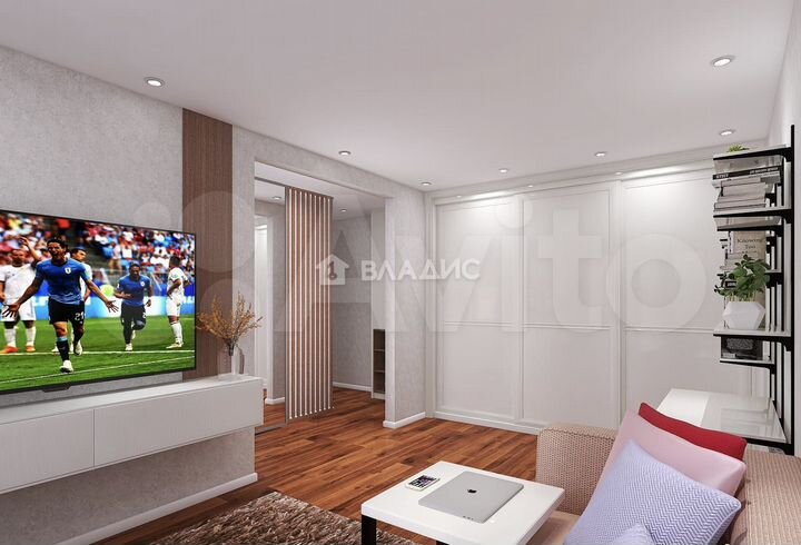 1-к. квартира, 30,8 м², 3/5 эт.