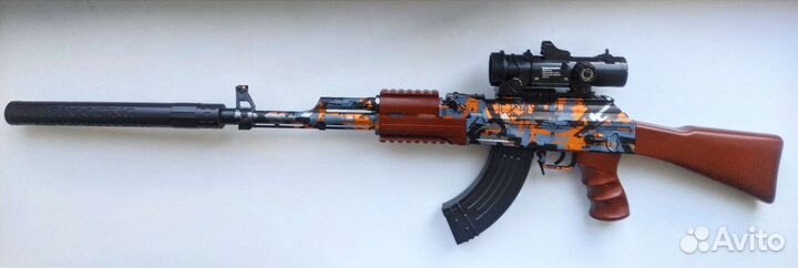 Автомат стреляющий орбизами мощные v3 +10000 орбиз