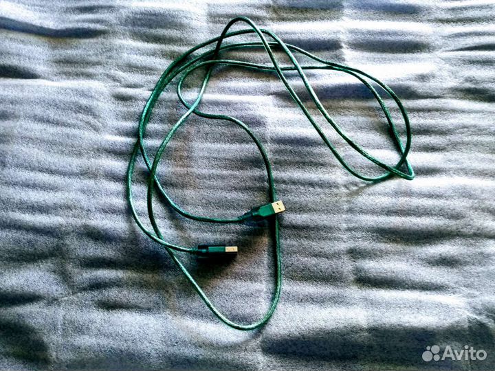 Кабель USB 2.0 A - B Aopen ACU201-3TG 3 метра
