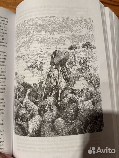 Книга Дон Кихот с иллюстрациями Доре