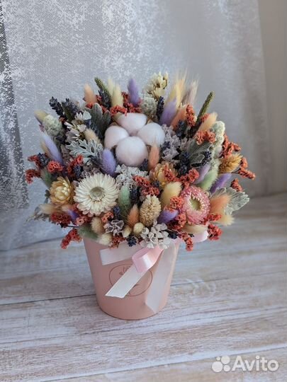 Букеты и композиции из сухоцветов