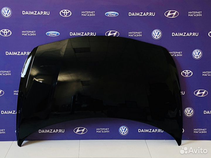 Капот Хендай Солярис 2015 Чёрный