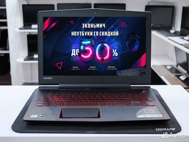 Ноутбук Lenovo i7 8gb GTX1050 4gb ssd+hdd Гарантия