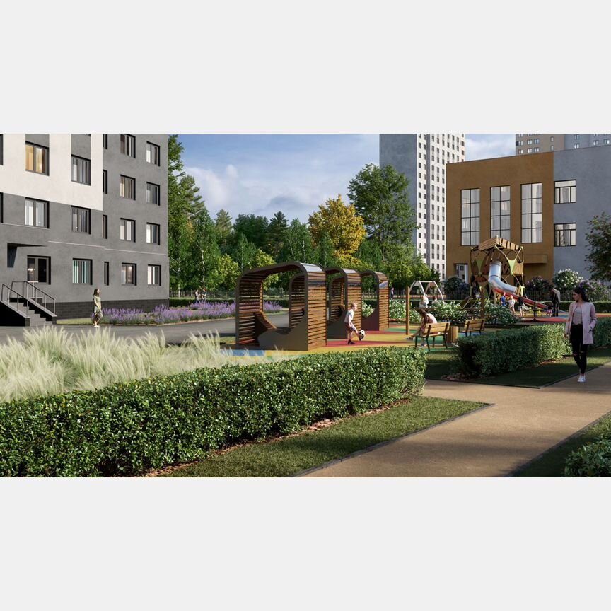 1-к. квартира, 30,6 м², 20/24 эт.