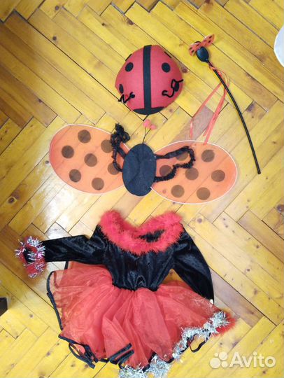 Аренда\прокат костюма божьей коровки
