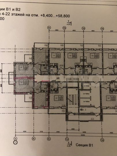 1-к. квартира, 36 м², 16/22 эт.