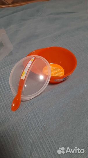 Тарелка с ложкой