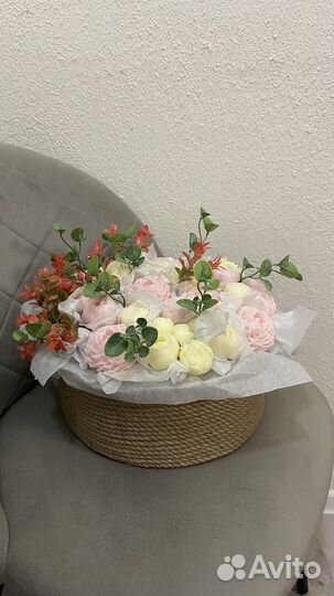 Большой букет из мыла